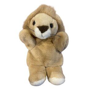 Lion Hand Puppet Plush Stuffed Body Golf Head Cover Realistic Vintage